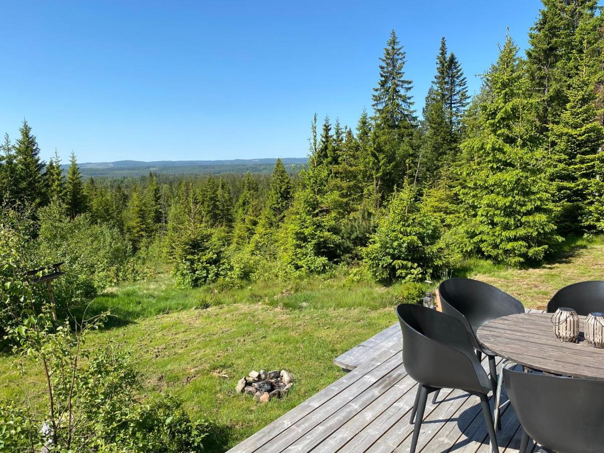 Cozy Forest Cabin With Amazing Mountain View Torsby Exteriör bild