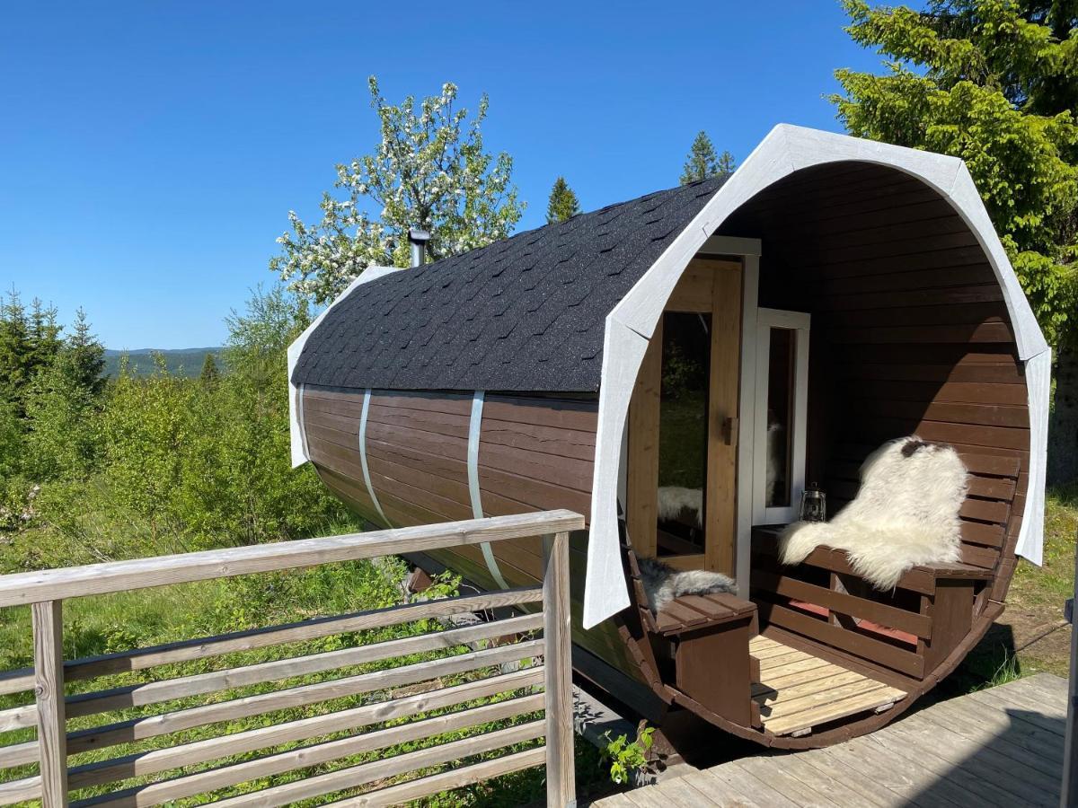 Cozy Forest Cabin With Amazing Mountain View Torsby Exteriör bild