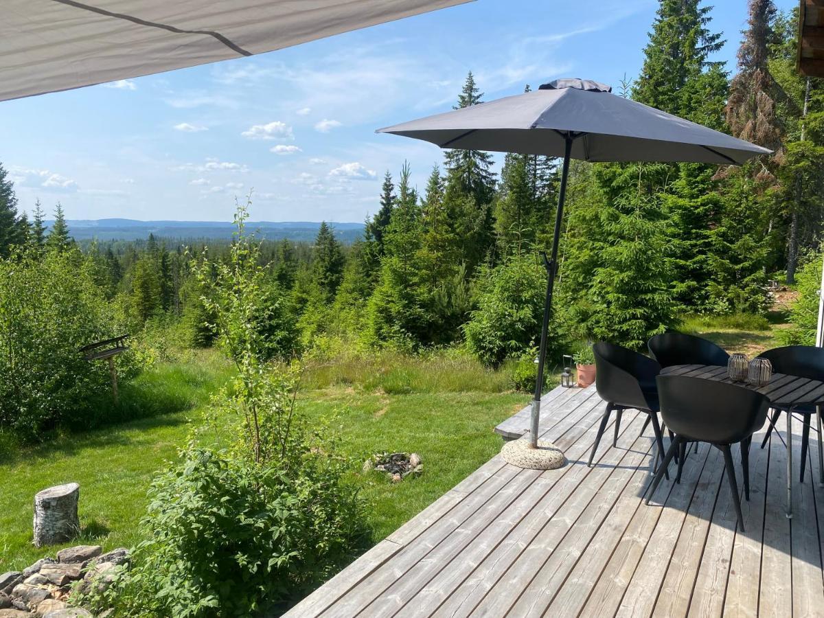 Cozy Forest Cabin With Amazing Mountain View Torsby Exteriör bild