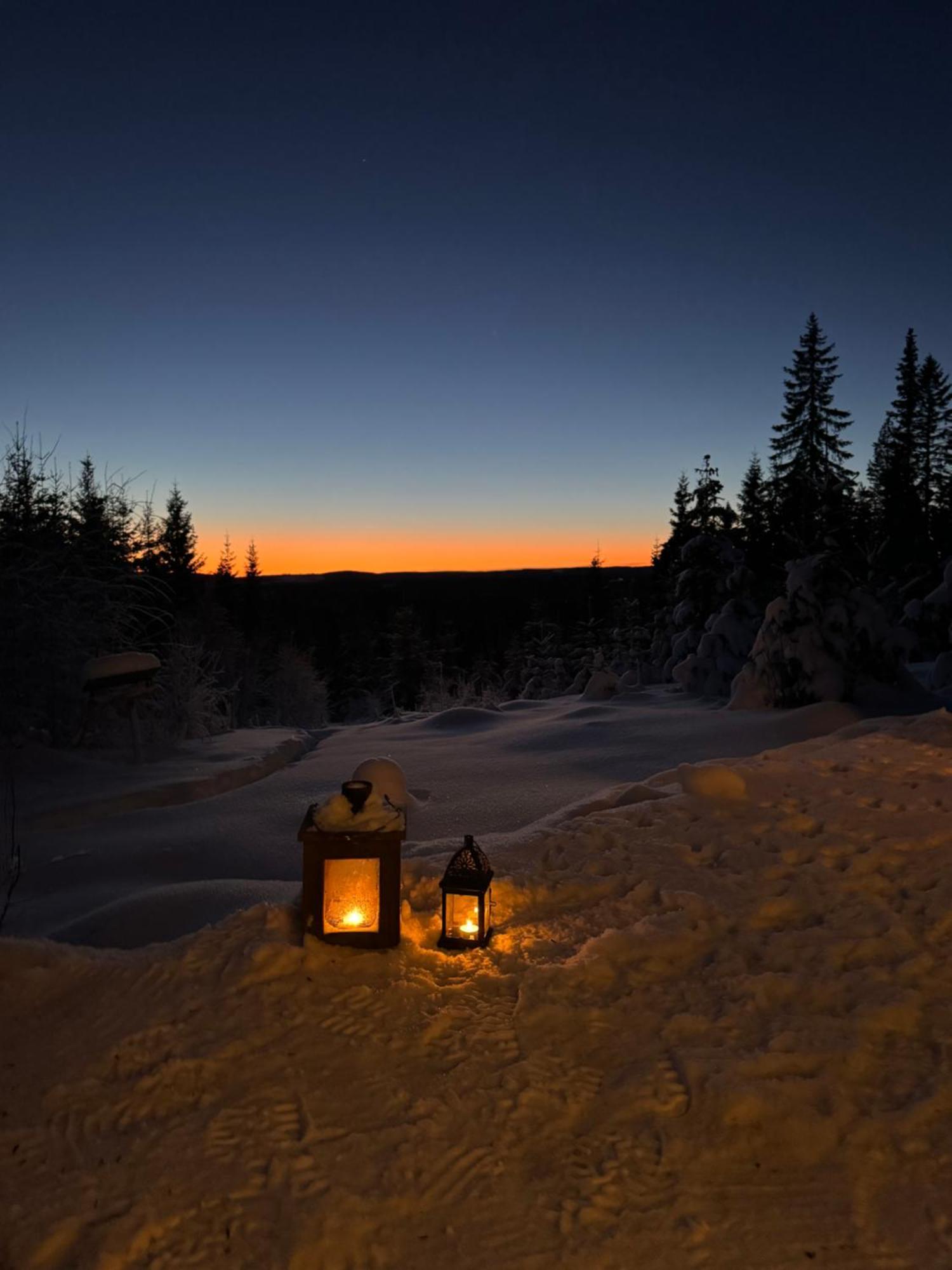 Cozy Forest Cabin With Amazing Mountain View Torsby Exteriör bild