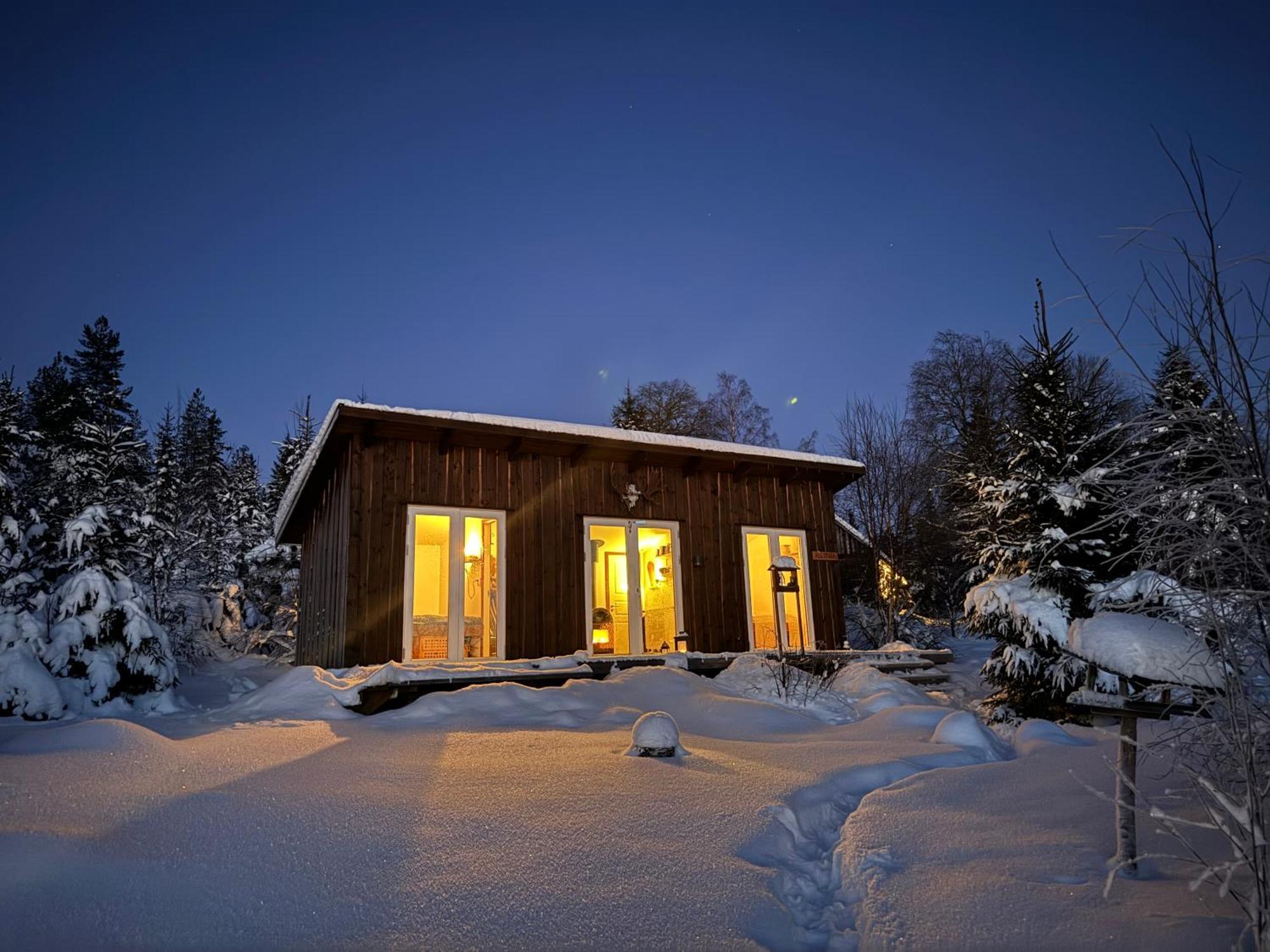 Cozy Forest Cabin With Amazing Mountain View Torsby Exteriör bild